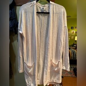 Old Navy Women's Light Cream Cardigan